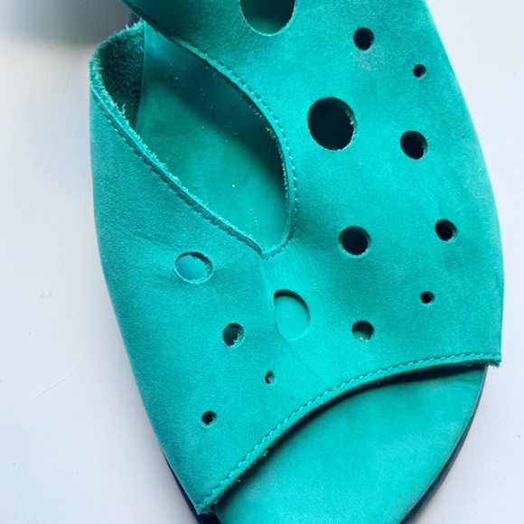 Aqua blue French brand Arche sandals size 40 - Picture 6 of 6